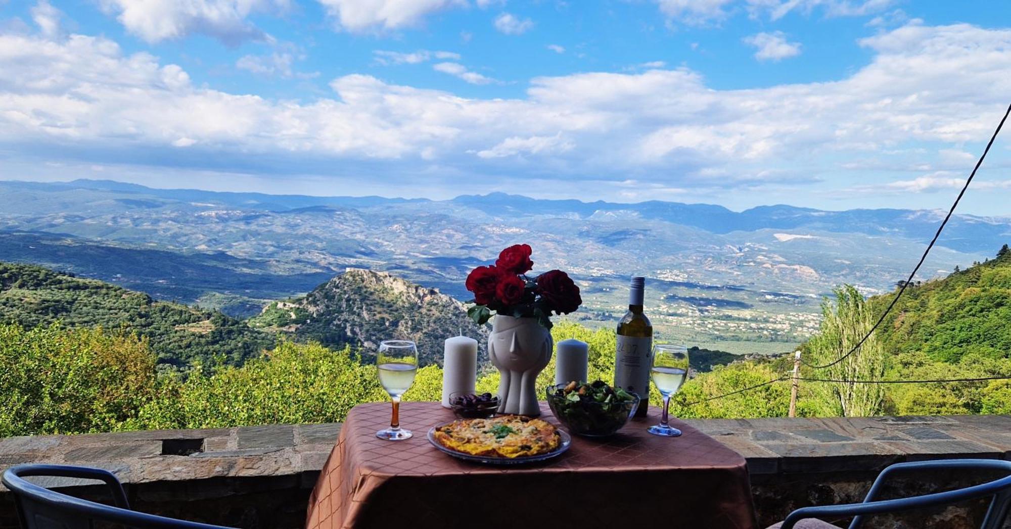Arxontiko Taygeti Hotel Mystras Exterior foto